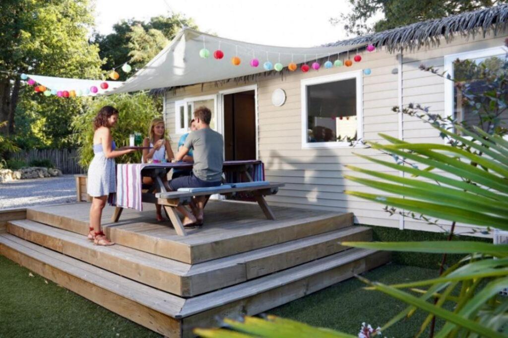 Camping Maeva Respire Domaine Les Oréades Sanguinet Esterno foto